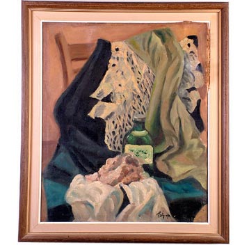  Technique:Oil on canvas  | Size: 59x49 cm